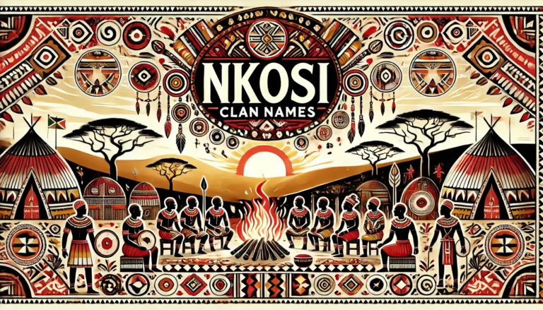 Nkosi Clan Names | Izithakazelo zakwa Nkosi